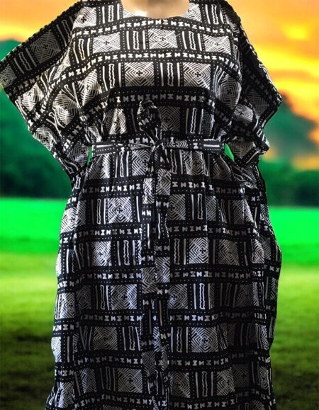 African Long Ankara Kaftan dress