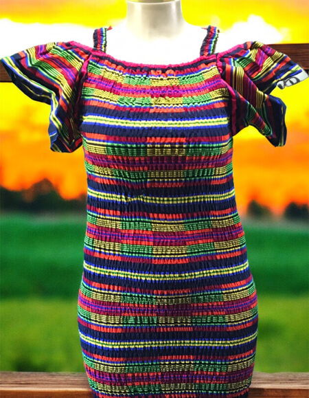 Ankara Elastic Dress