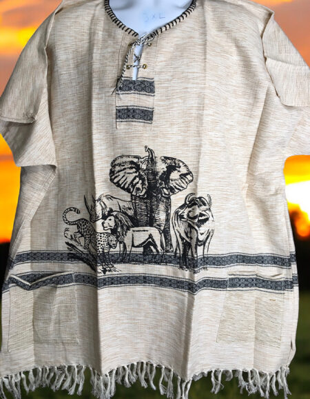 3XL Unisex Kikoy T-Shirt