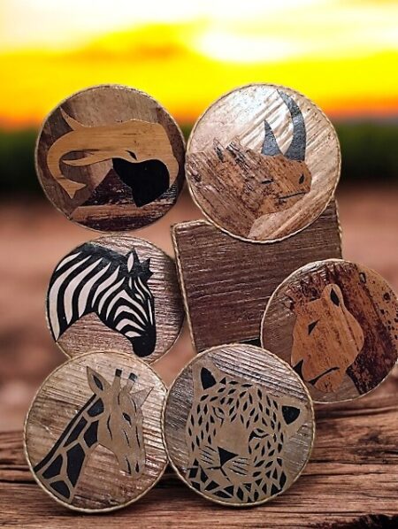African Wildlife Coasters