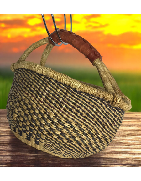 Handwoven Sisal Basket