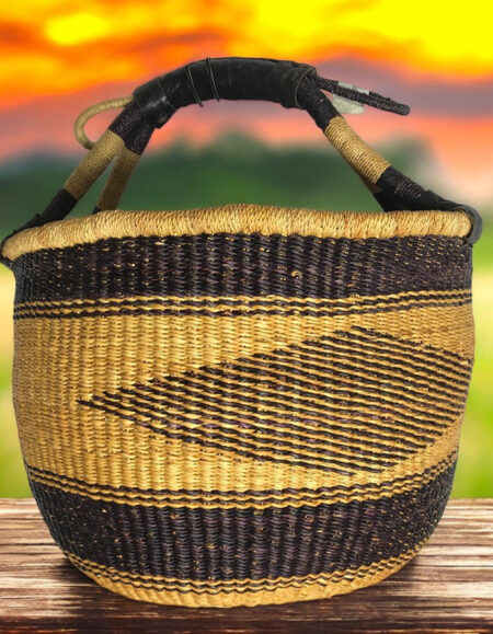 Handwoven Sisal Basket