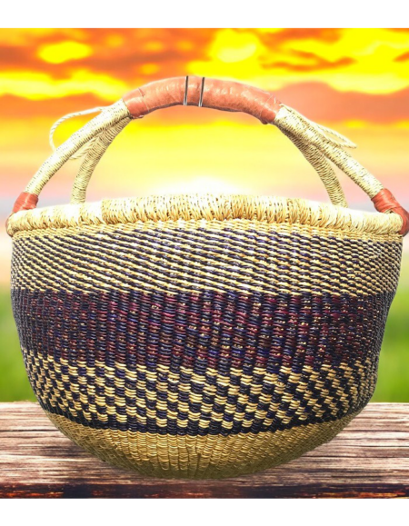 Handwoven Sisal Basket