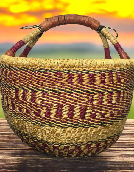 Handwoven Sisal Basket