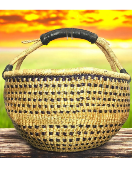 Handwoven Sisal Basket