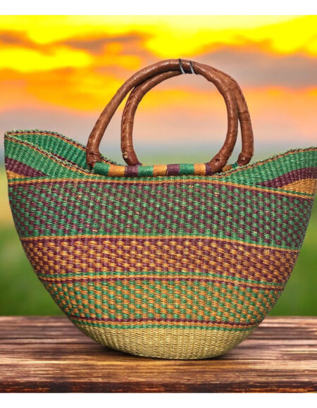 Handwoven Sisal Basket