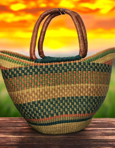 Handwoven Sisal Basket