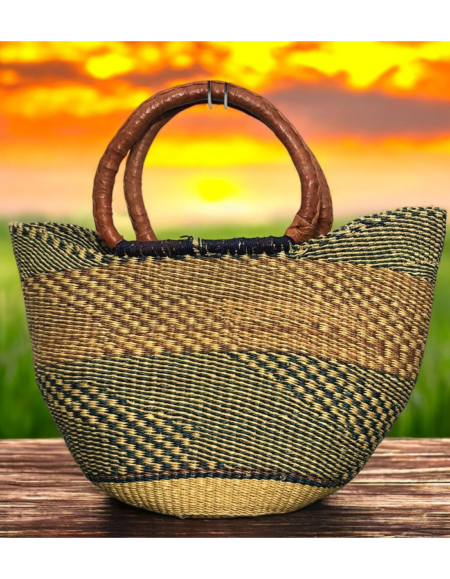 Handwoven Sisal Basket