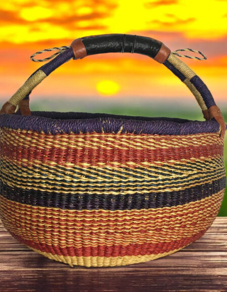 Handwoven Sisal Basket