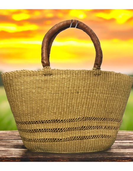 Handwoven Sisal Basket