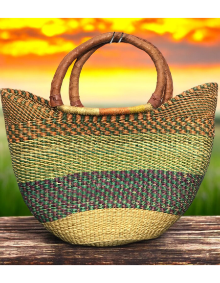Handwoven Sisal Basket
