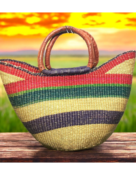 Handwoven Sisal Basket