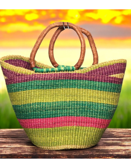Handwoven Sisal Basket