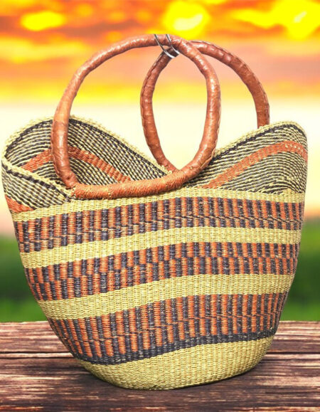 Handwoven Sisal Basket