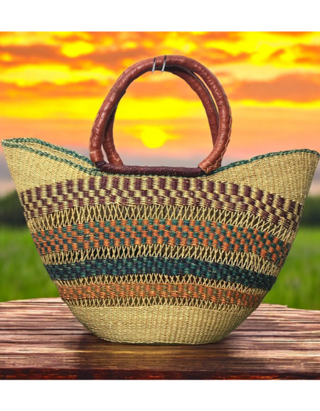 Handwoven Sisal Basket