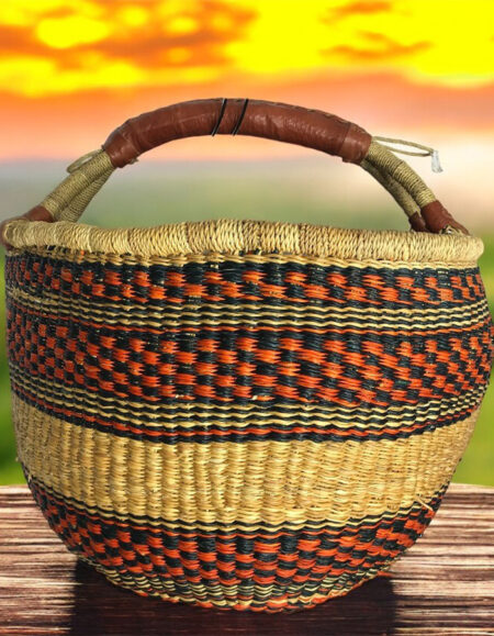 Handwoven Sisal Basket