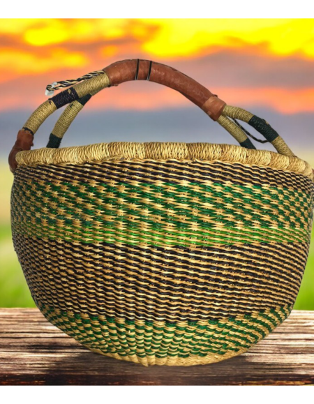 Handwoven Sisal Basket