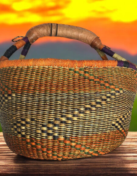 Handwoven Sisal Basket