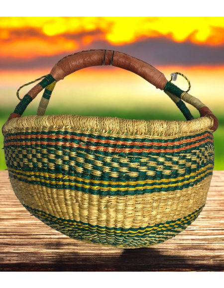 Handwoven Sisal Basket