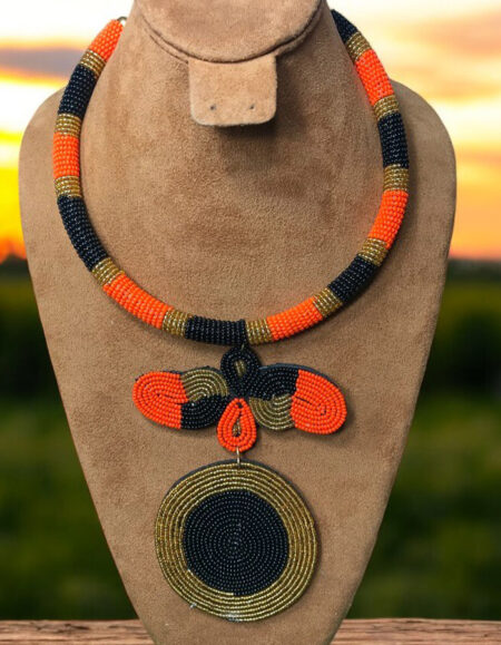 Maasai Beadwork Statement Necklace
