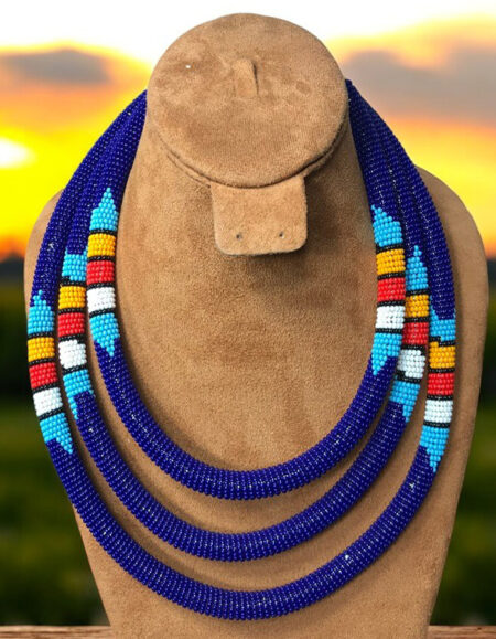 Maasai Beadwork Statement Necklace