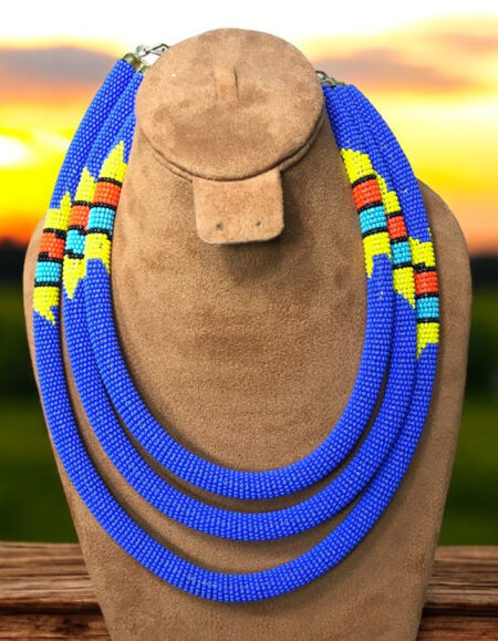 Maasai Beadwork Statement Necklace