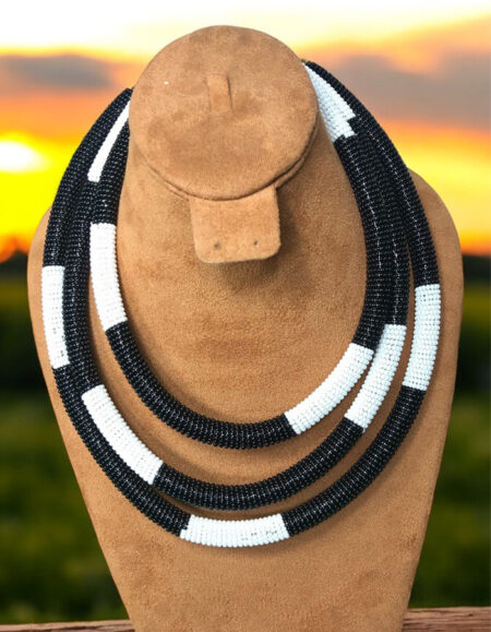 Maasai Beadwork Statement Necklace