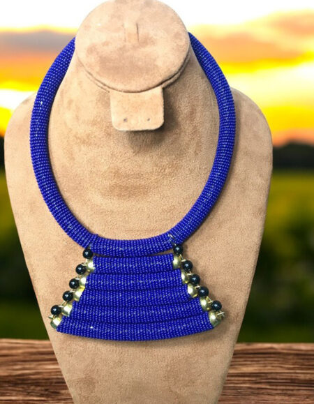 Maasai Beadwork Statement Necklace