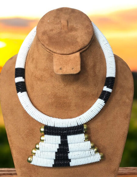 Maasai Beadwork Statement Necklace