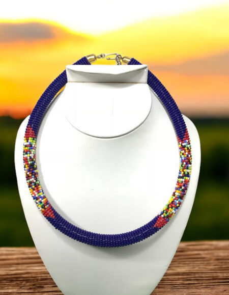 Maasai Beadwork Statement Necklace