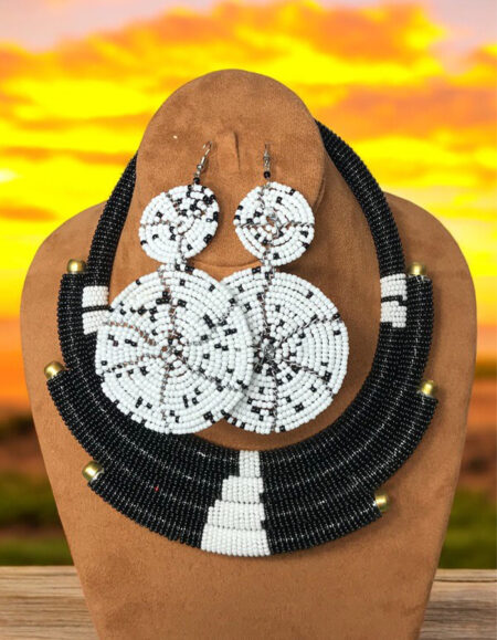 Maasai Beadwork Statement Necklace