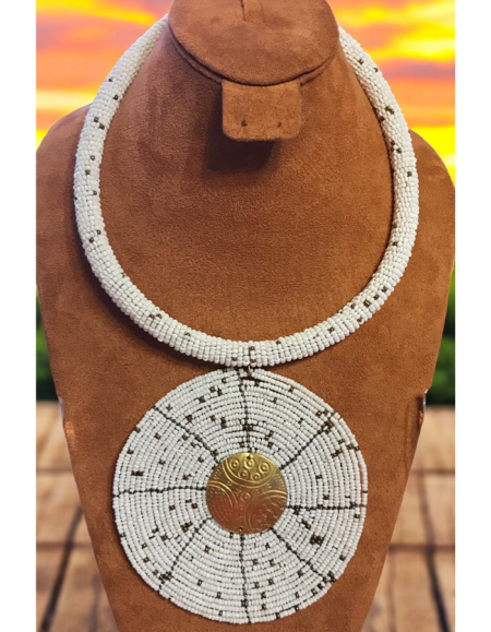 Maasai Beadwork Statement Necklace