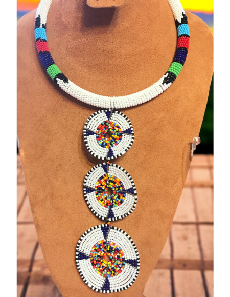 Maasai Beadwork Statement Necklace