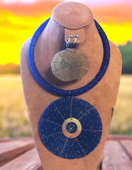 Maasai Beaded Statement Necklace