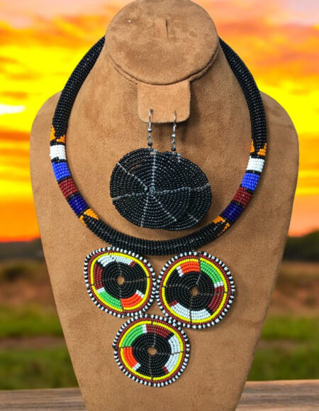 Maasai Beadwork Statement Necklace