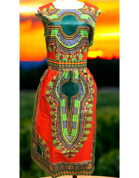 Classic African Dashiki Dress