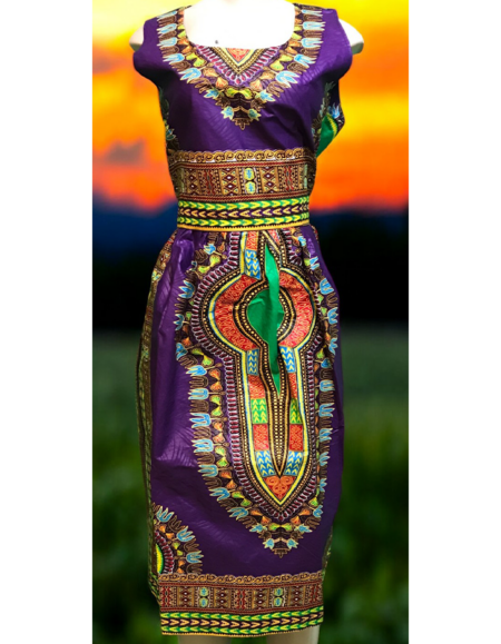 Classic African Dashiki Dress