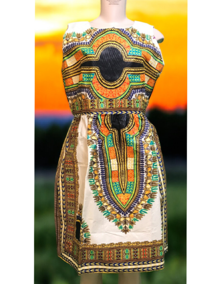 Classic African Dashiki Dress