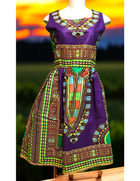 Classic African Dashiki Dress