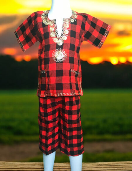 Traditional African Dashiki Set for Kids