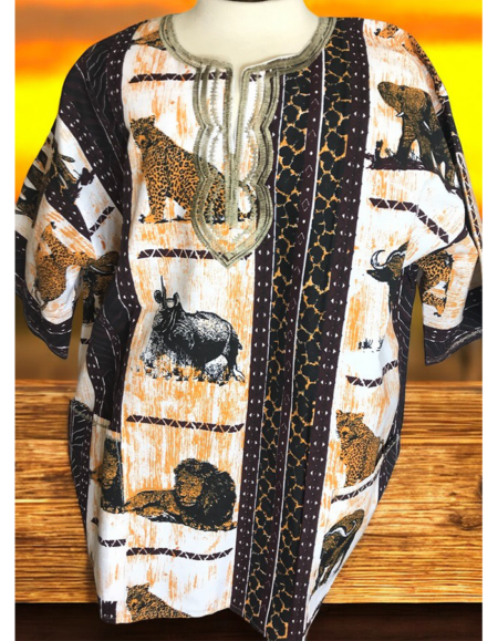 Safari Adventure Dashiki Shirt