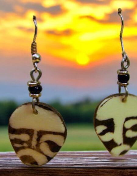 Tribal Teardrop Earrings