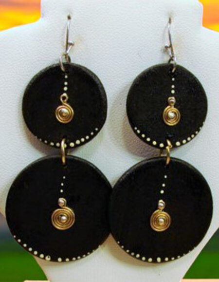 Ebony Elegance Earrings
