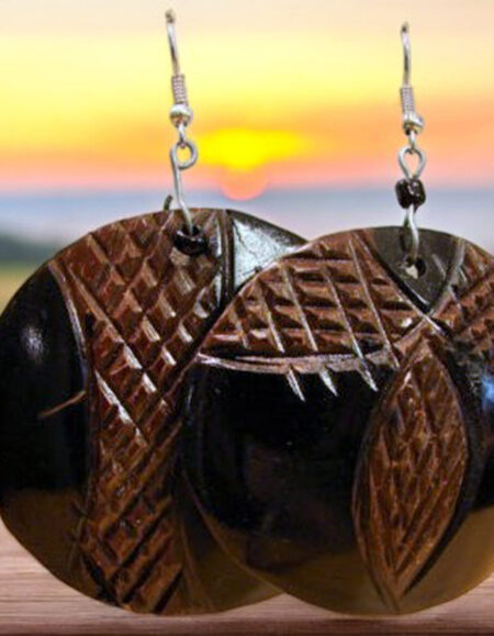 Intricate Ebony Earrings
