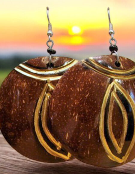 Intricate Ebony Earrings