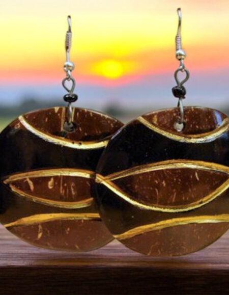 Intricate Ebony Earrings