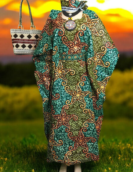 African Kaftan Dress