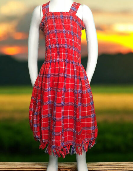 Ankara Gem Dress for Kids