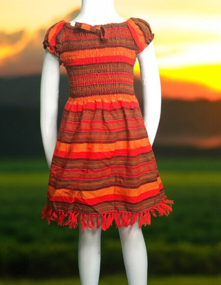 Ankara Gem Dress for Kids