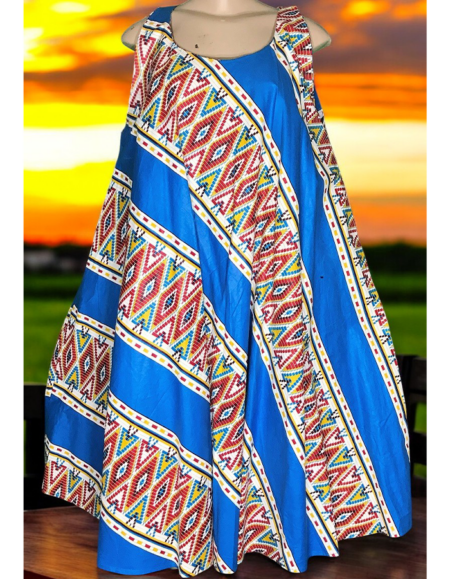 Geometric Maxi Dress